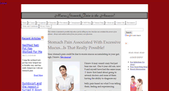 Desktop Screenshot of mucusstomachpain.com